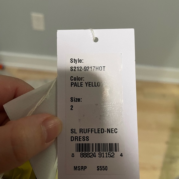 NWT 3.1 Phillip Lim sleeveless ruffle neck dress (Size 2) - Picture 7 of 8